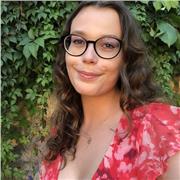 A master's degree student in Vienna, providing online English lessons to students and adult learners